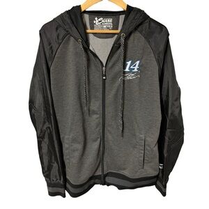 Chase Authentics Tony Stewart boys size XXL full zip hooded lightweight‎ jacket
